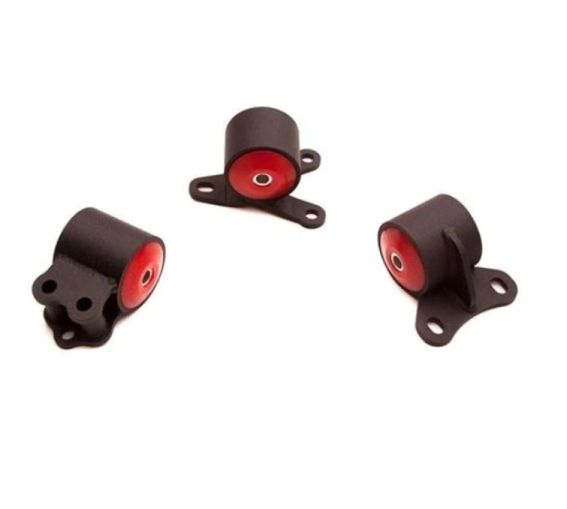 Acura Integra Engine Mount Kit - Innovative Mounts - Steel 60A Bushings - Black - `94-`01 Acura Integra Engine Mount Kit - Innovative Mounts - Steel 60A Bushings - Black - `94-`01